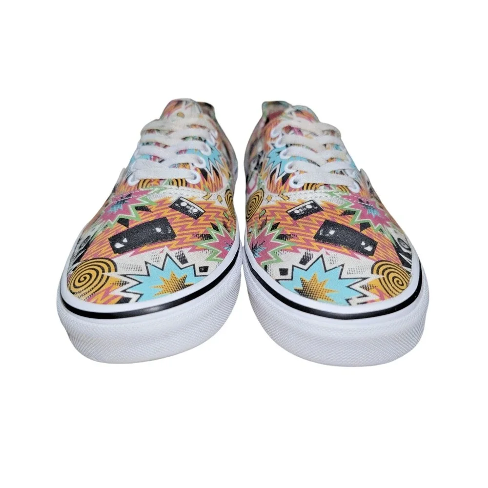 Vans Authentic 80's Boombox Mixtape Retro Cassette City Skate Shoes Sz 11.5